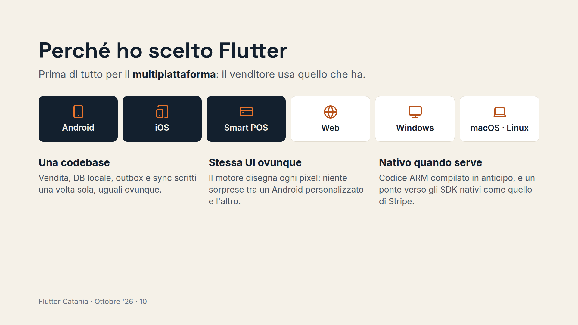 Perché Flutter